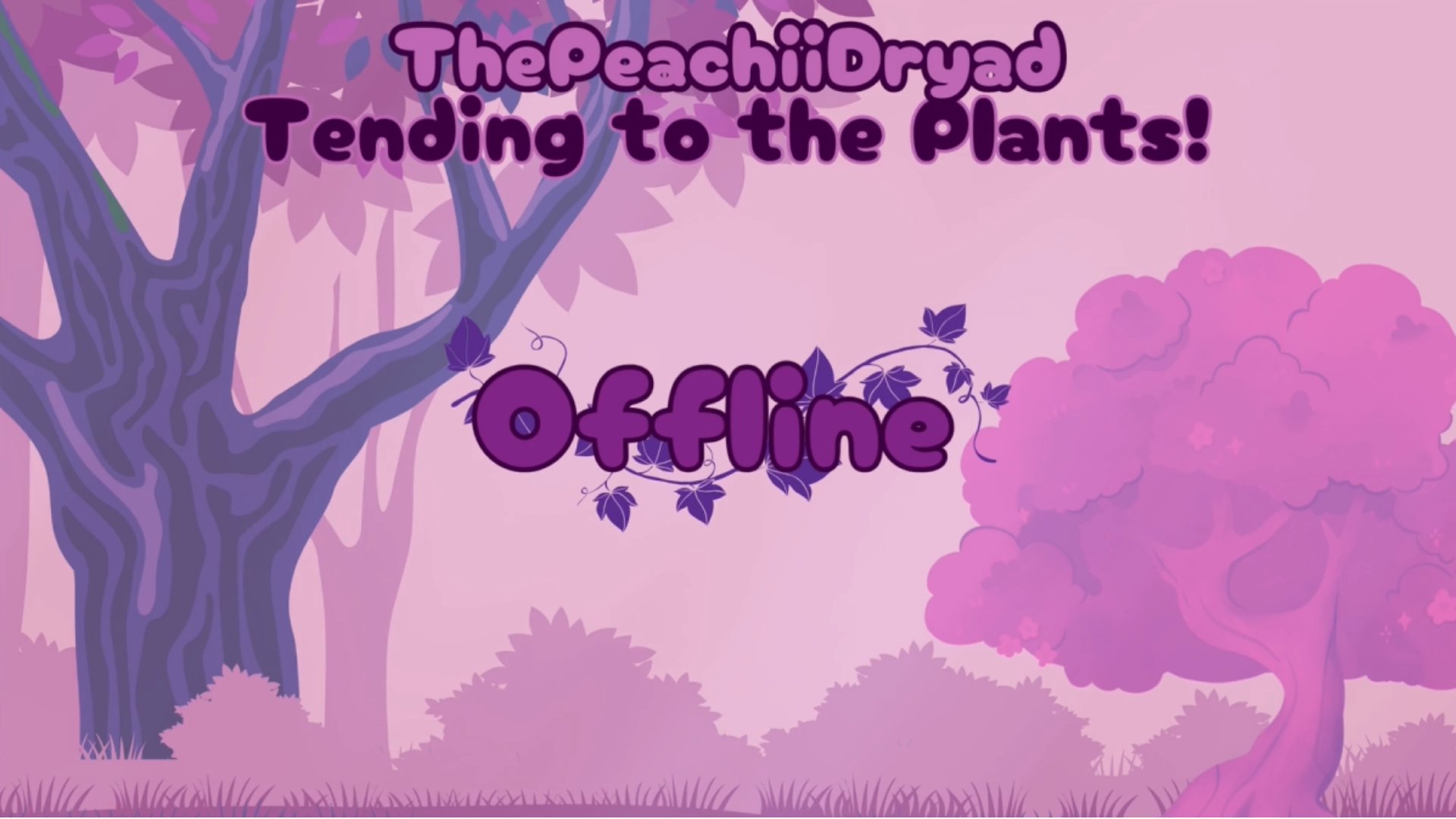 PeachiiDryad Offline Background