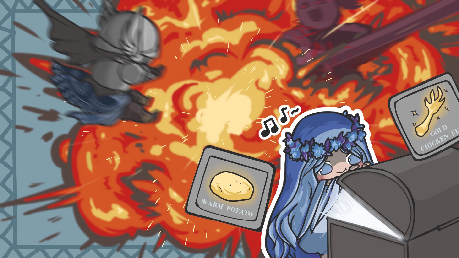 緒緒醬 Offline Background