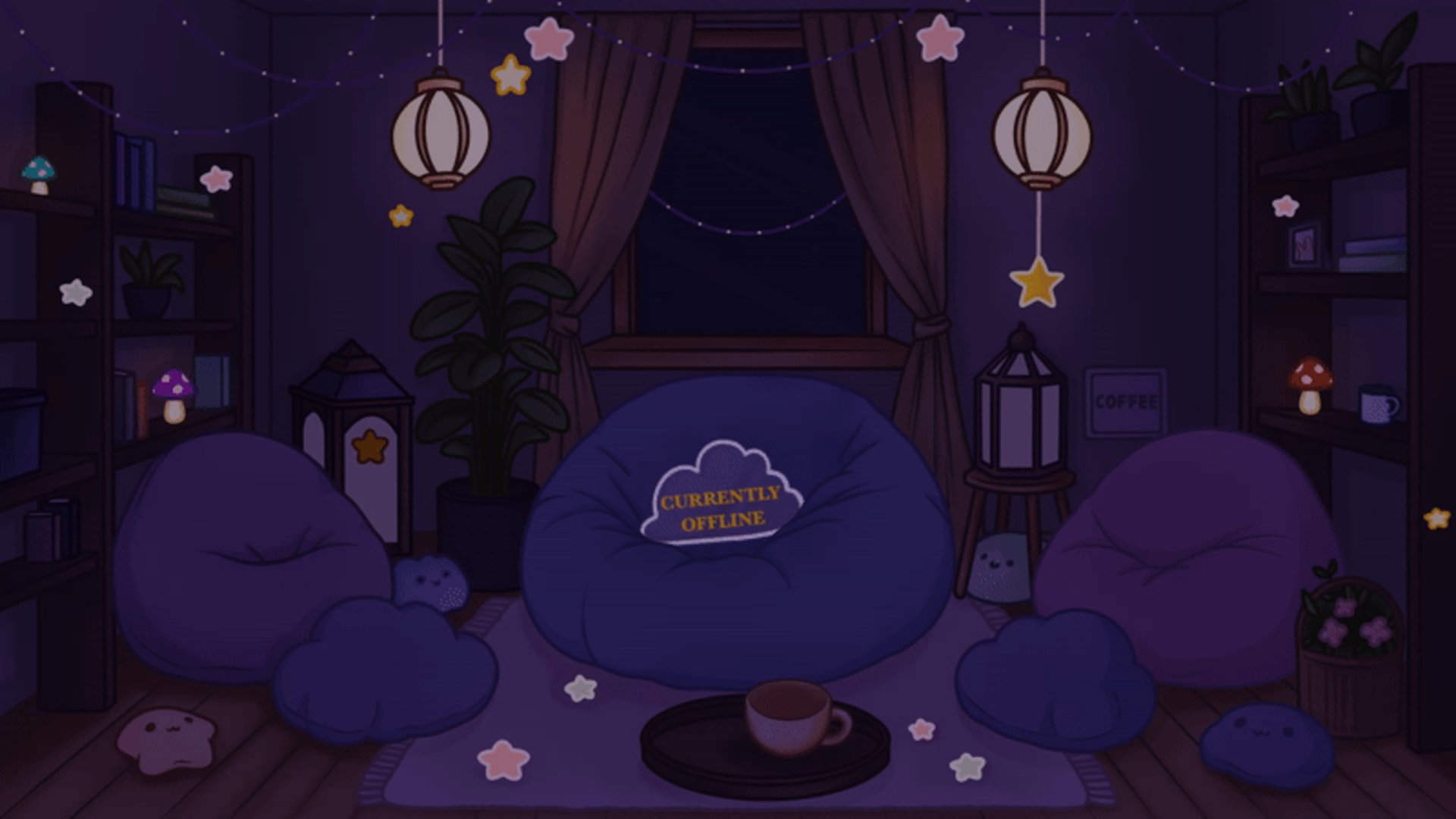 BunnyPrincessRed Offline Background