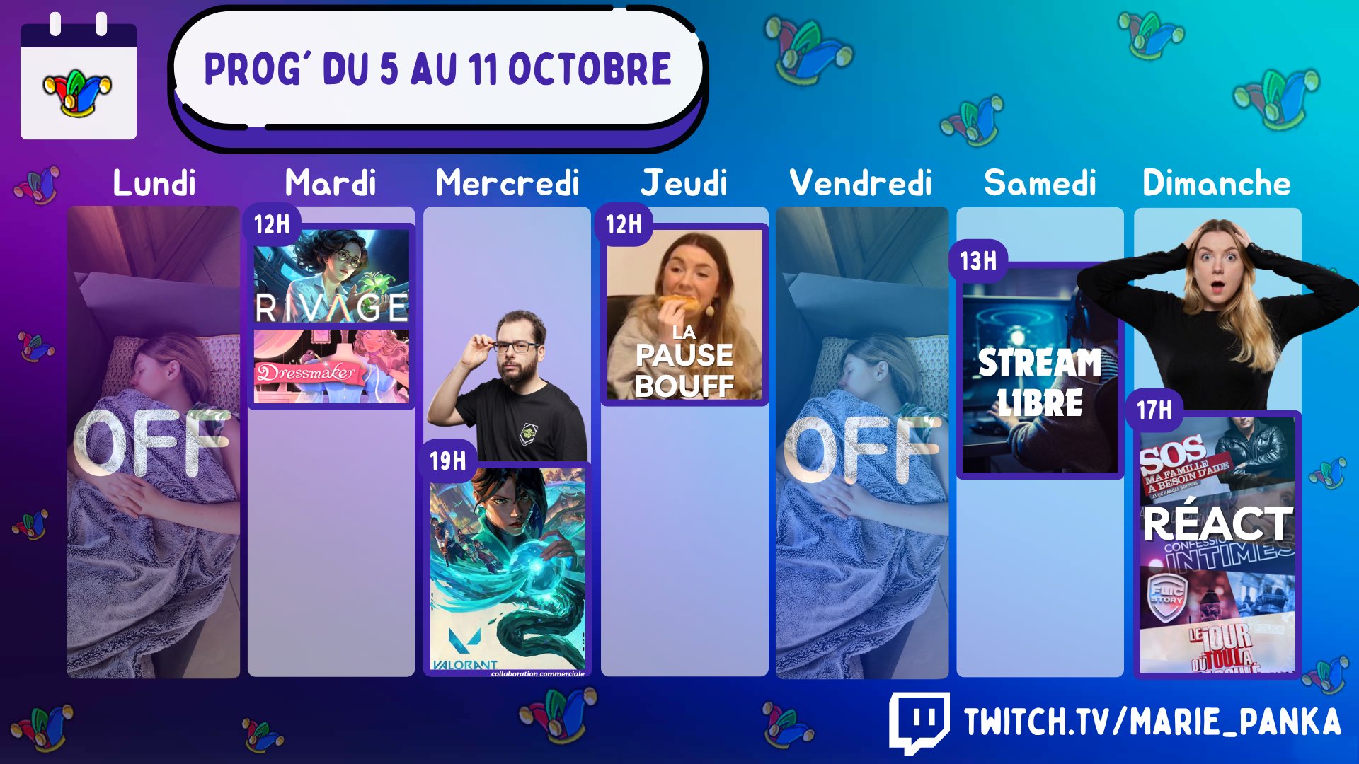 Marie_Panka Offline Background
