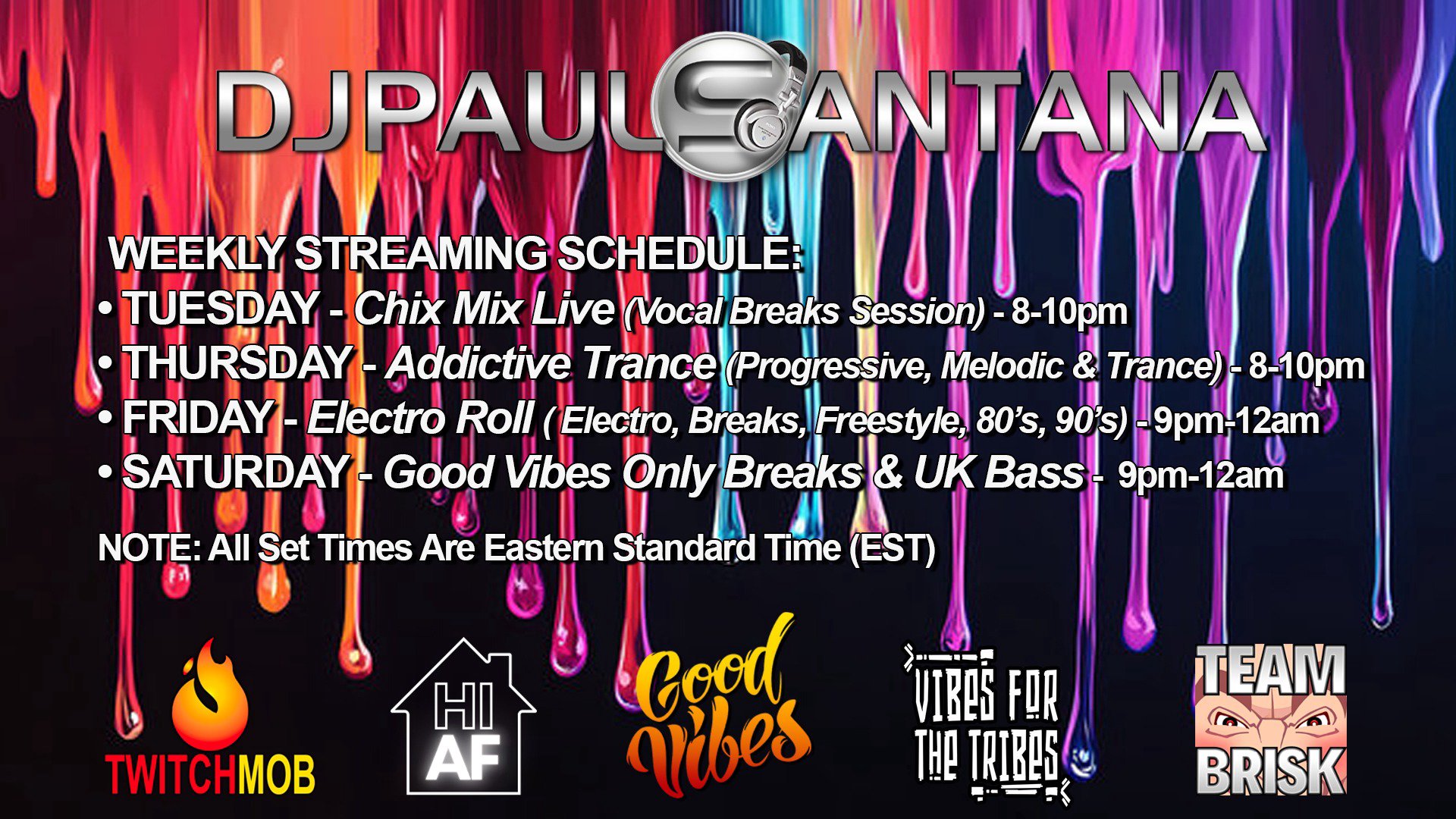 DjPaulSantana Offline Background