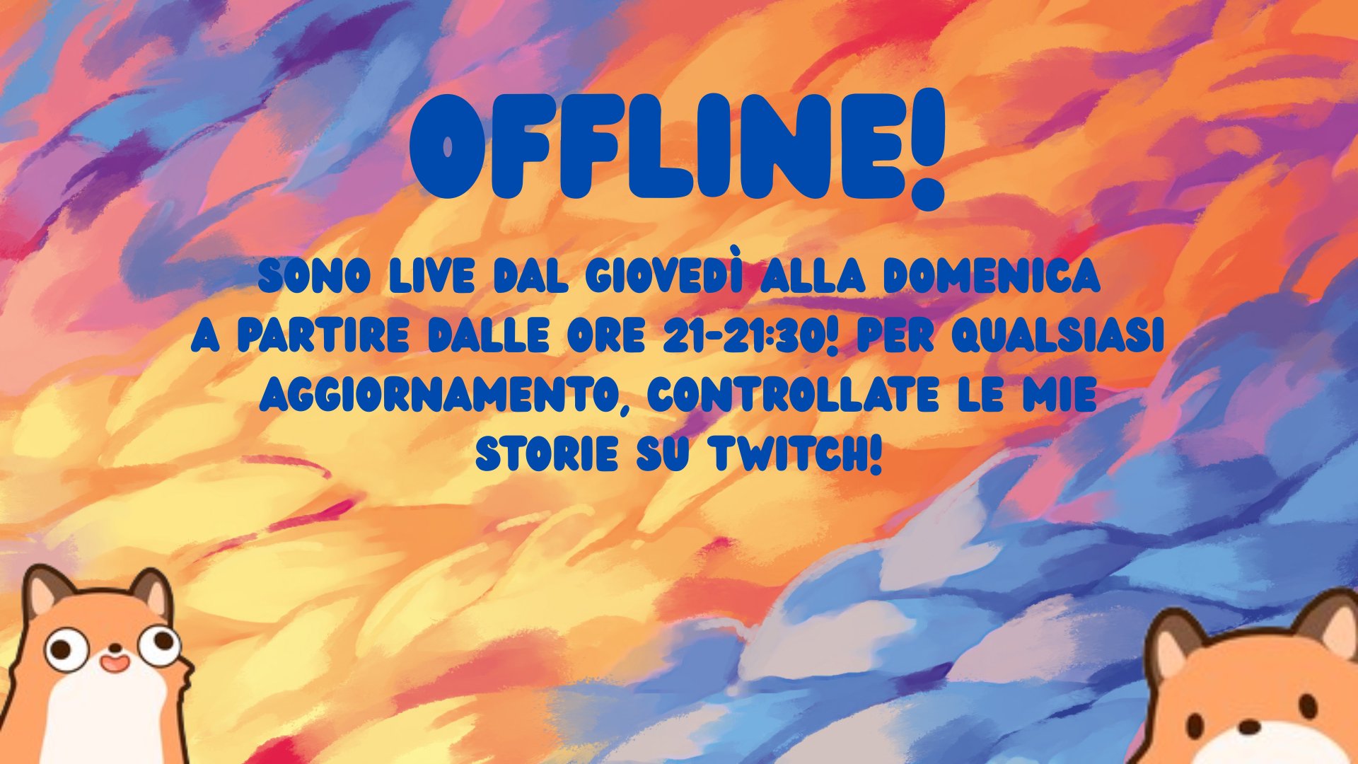 MillennialRedFox Offline Background