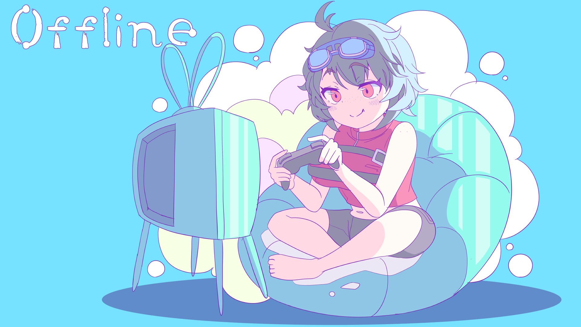 FrostedFricks Offline Background