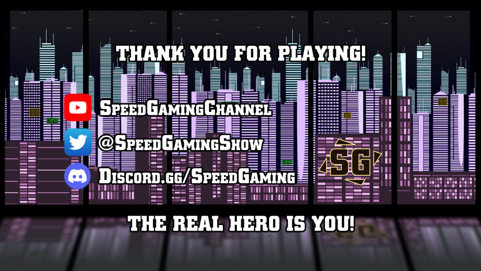 SpeedGaming3 Offline Background