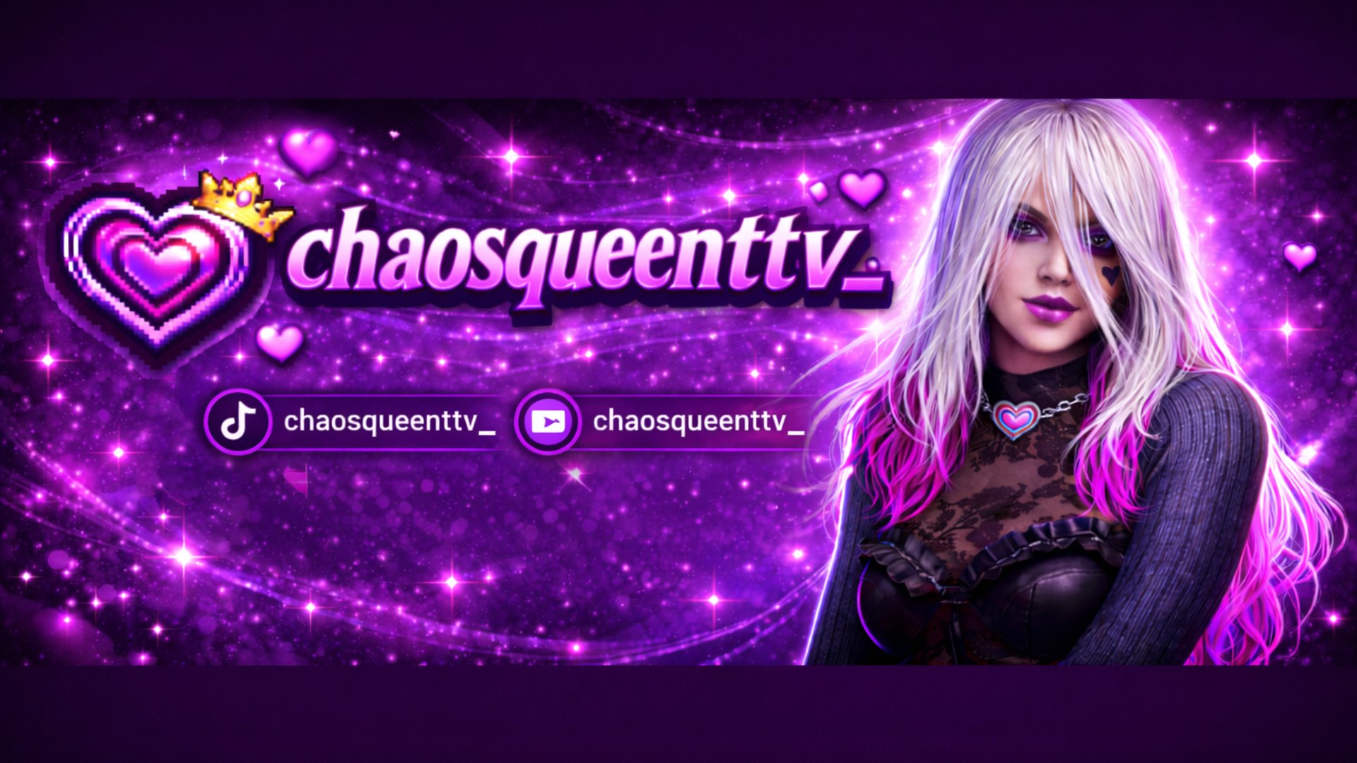 ChaosQueenTTV_ Offline Background