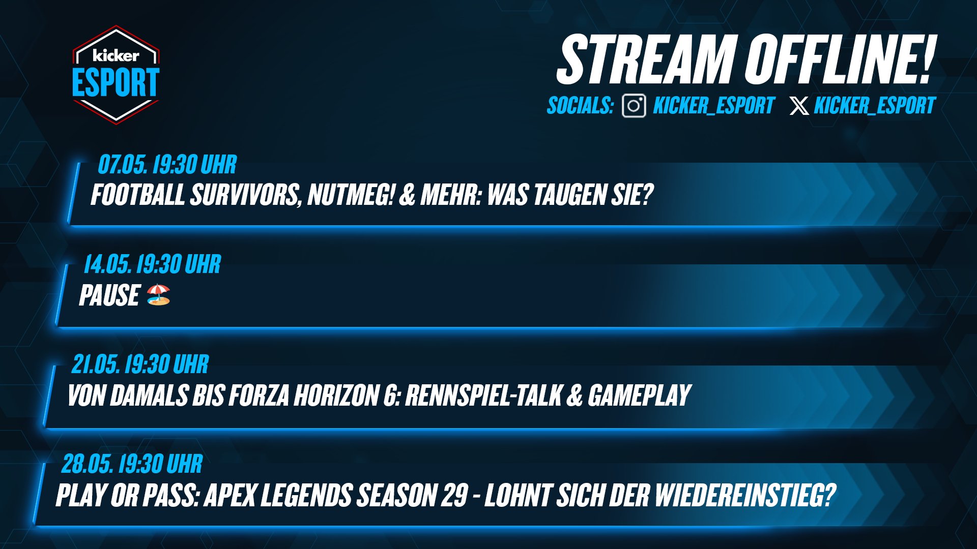 kickerEsport Offline Background