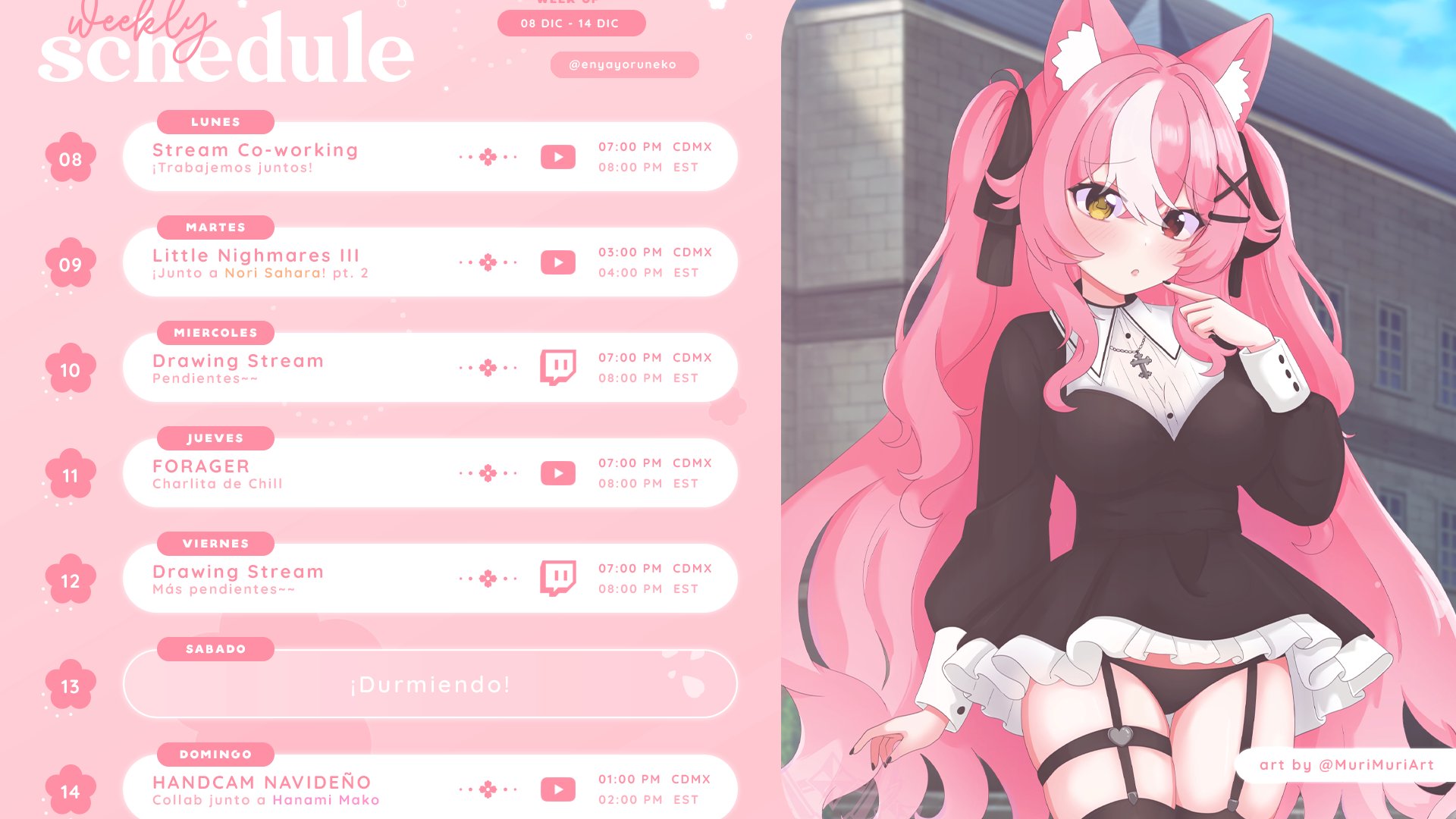 EnyaYoruneko Offline Background