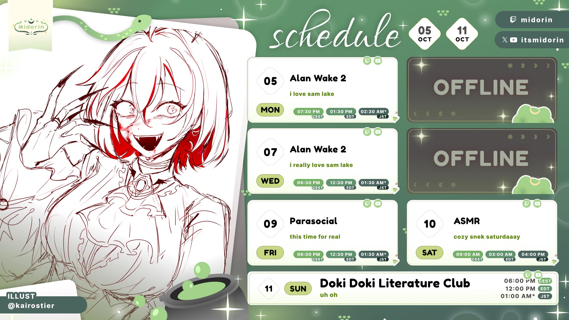 Midorin Offline Background