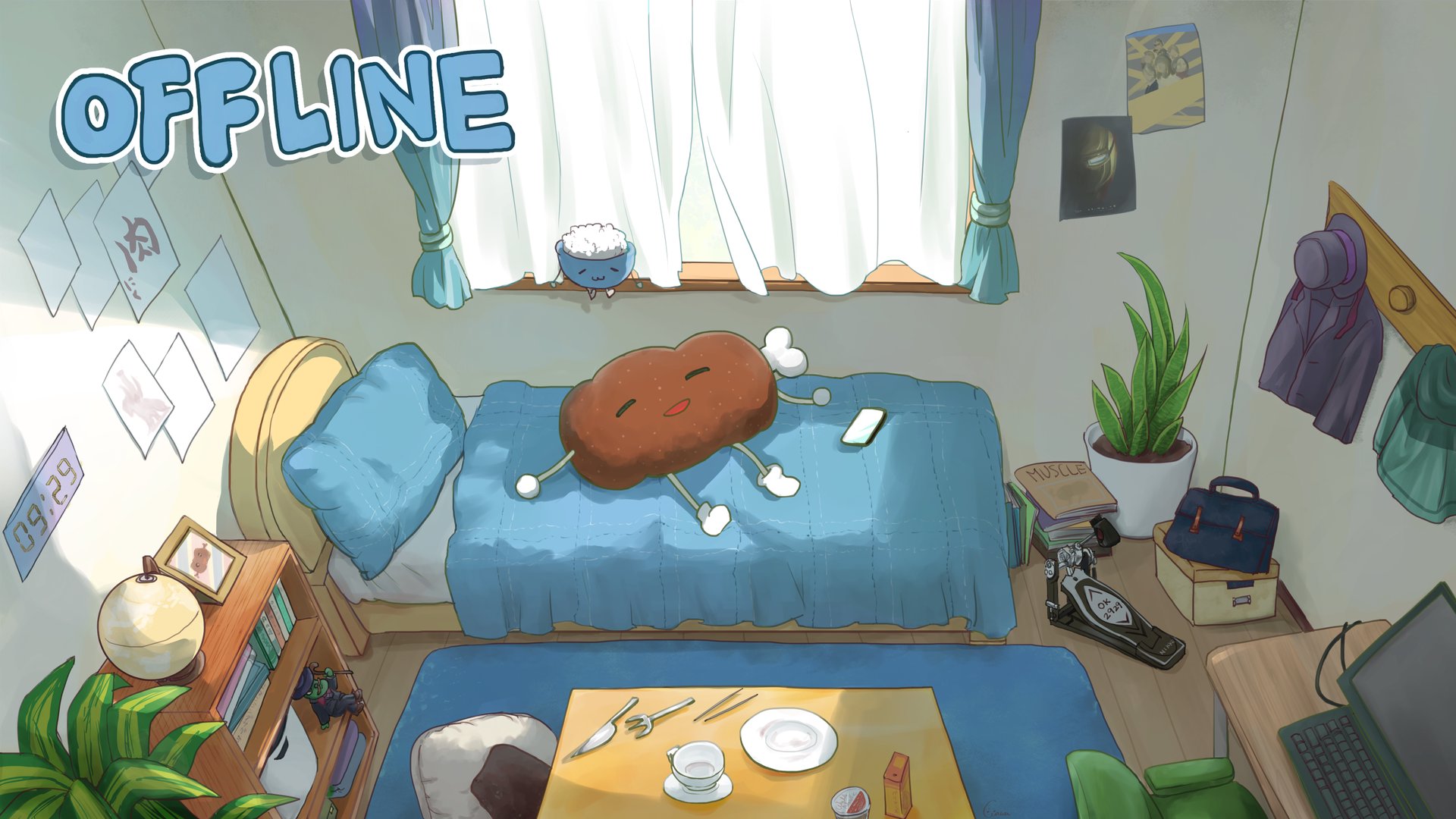 okku2929 Offline Background