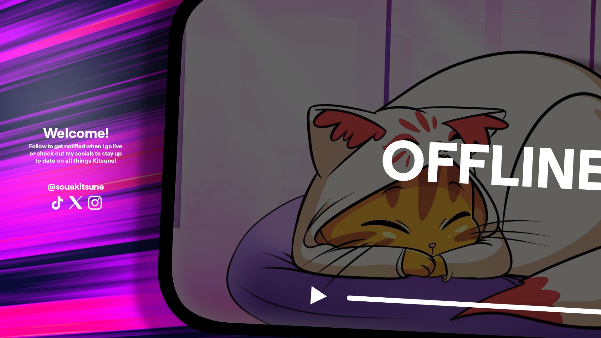 Kitsune Offline Background