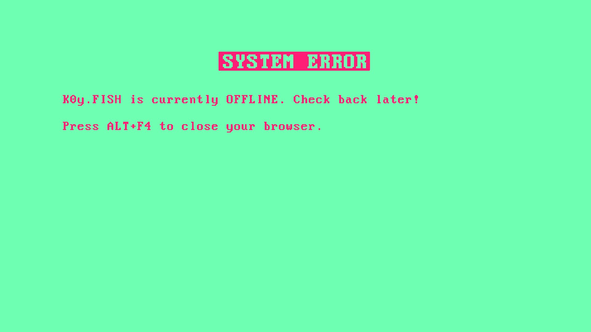 K0yfish Offline Background