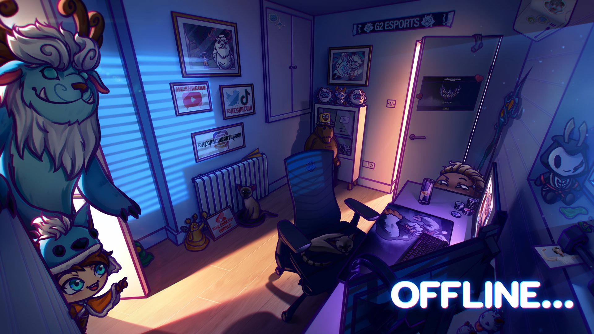 keshaeuw Offline Background