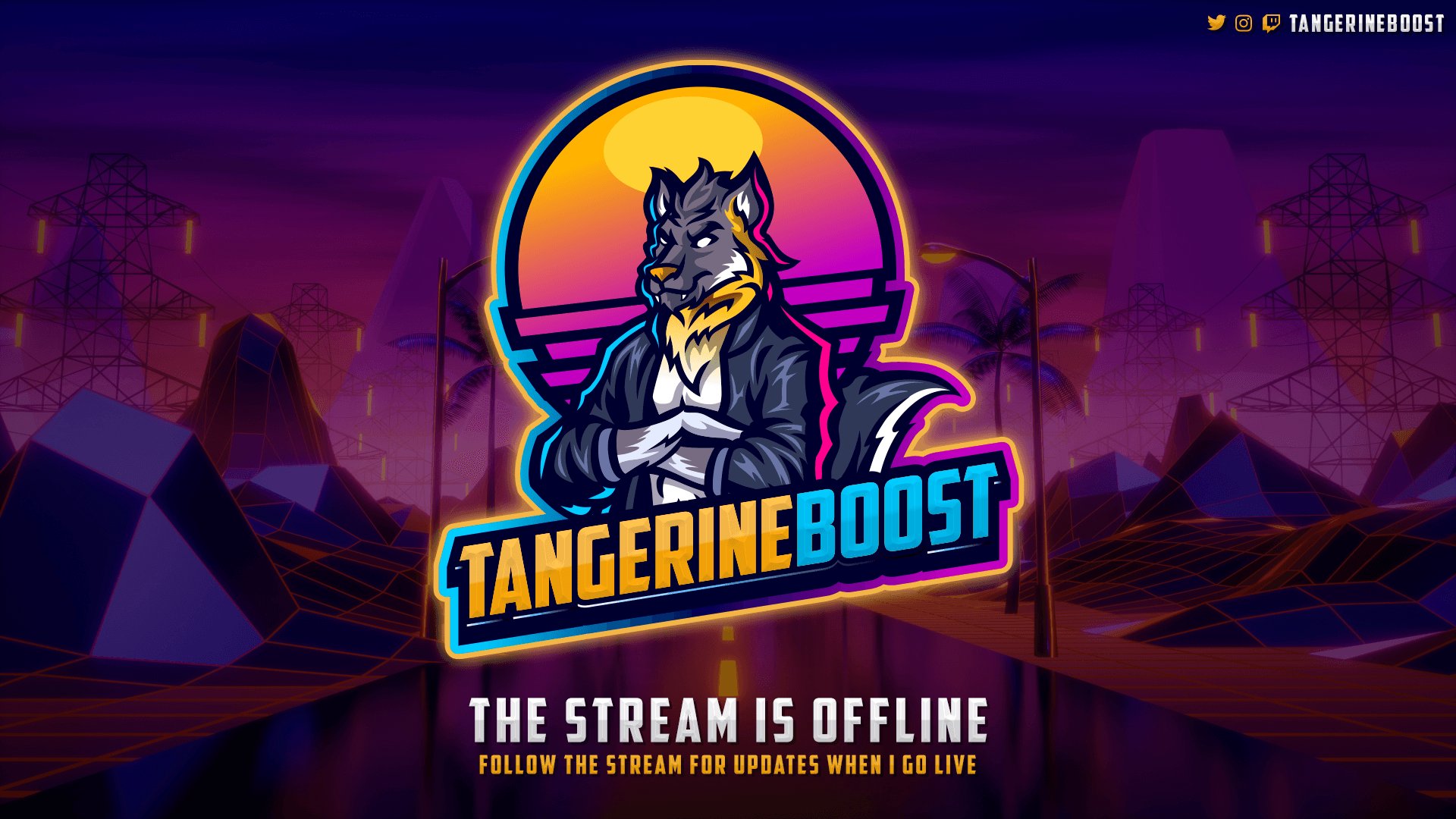 TangerineBoost Offline Background
