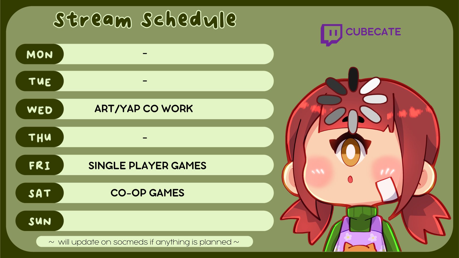 CUBEcate Offline Background