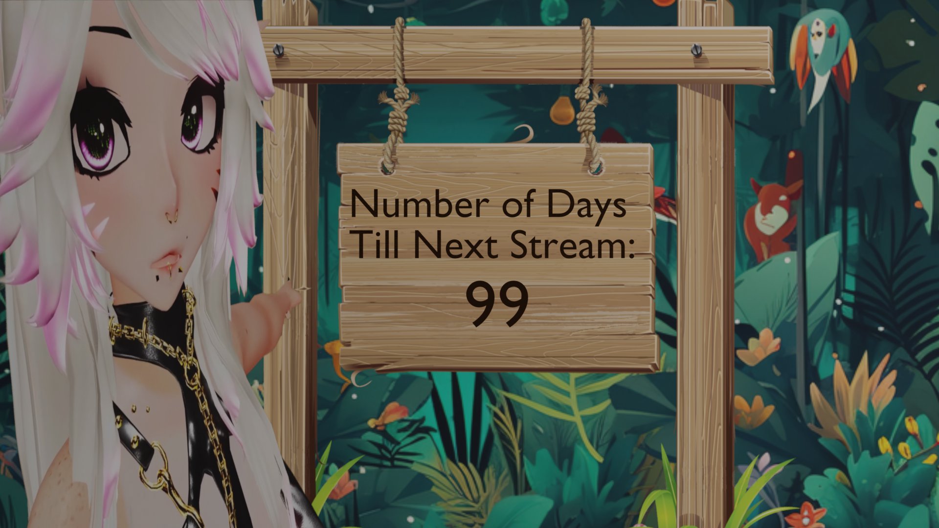 CatGirlTV Offline Background