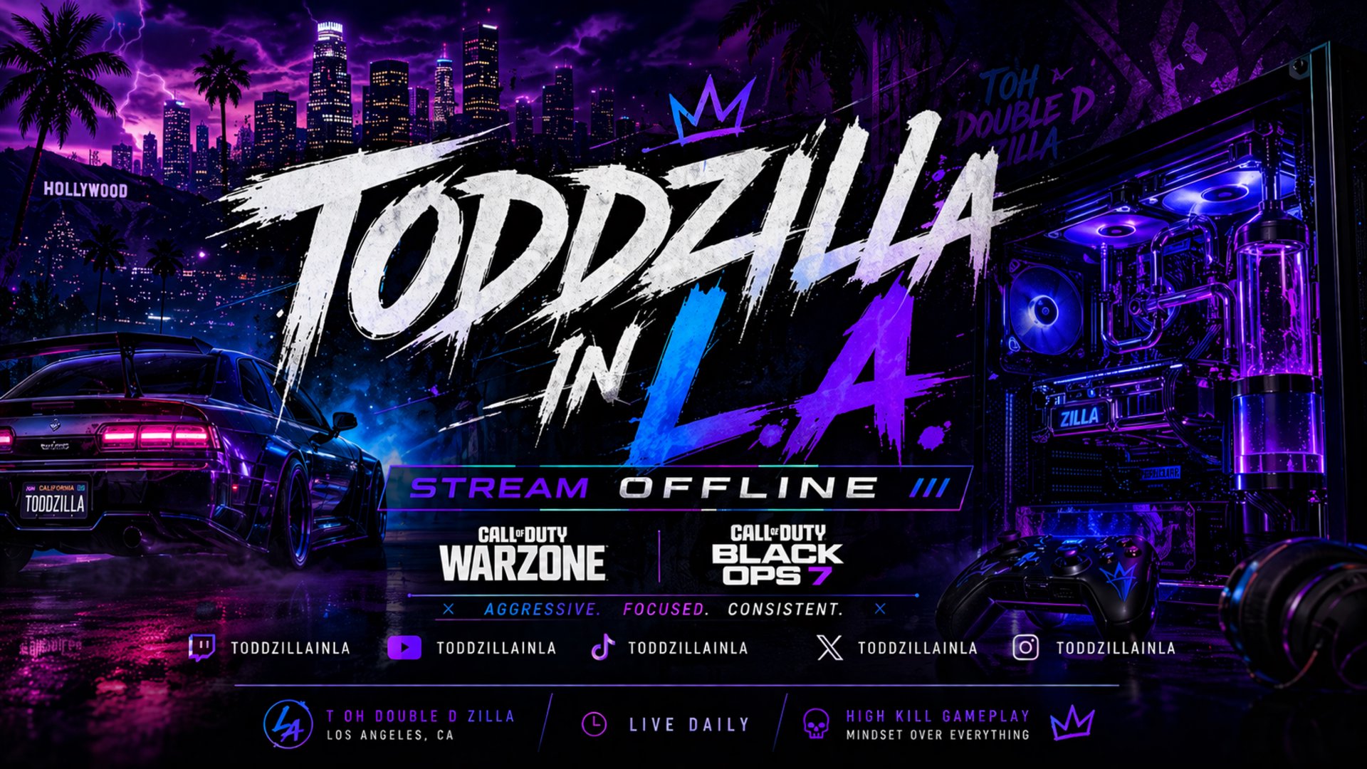 TODDzillaInLA Offline Background