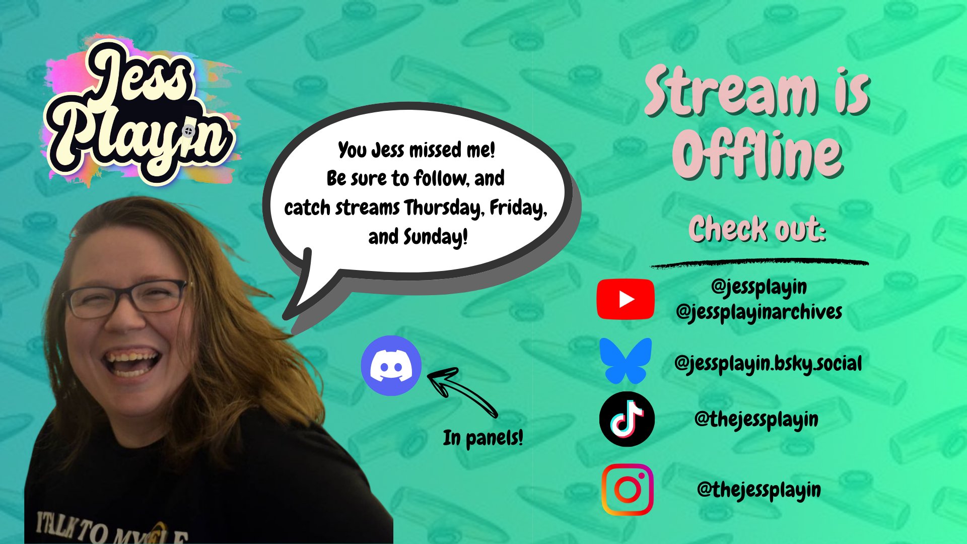 JessPlayin Offline Background