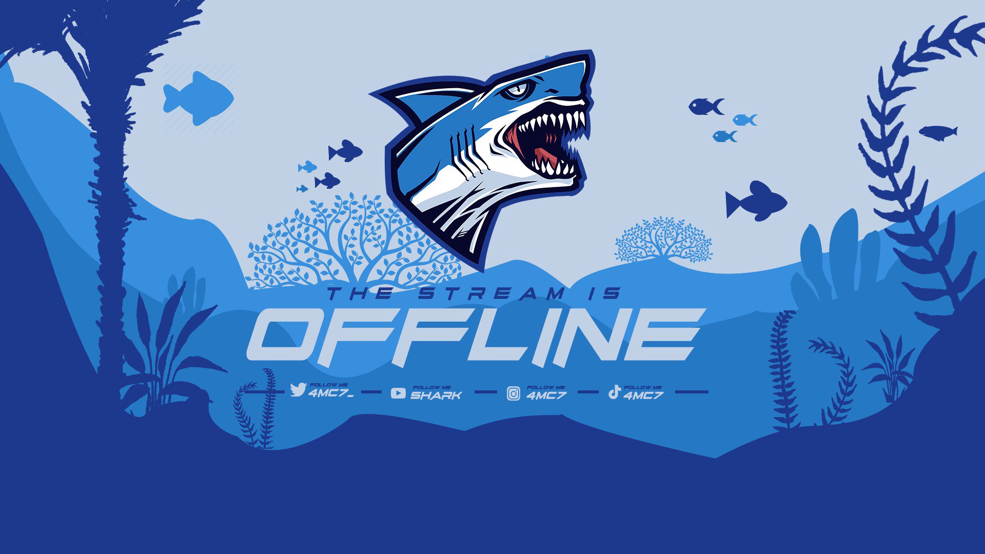 SHARKK Offline Background