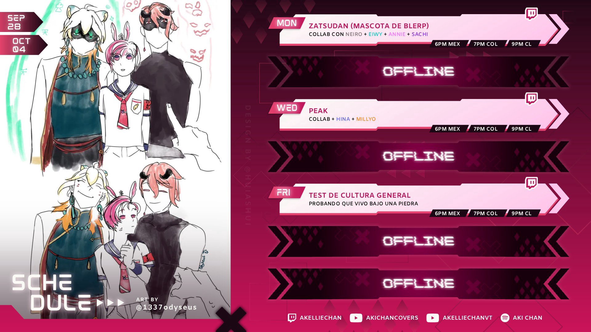 AkellieChan Offline Background