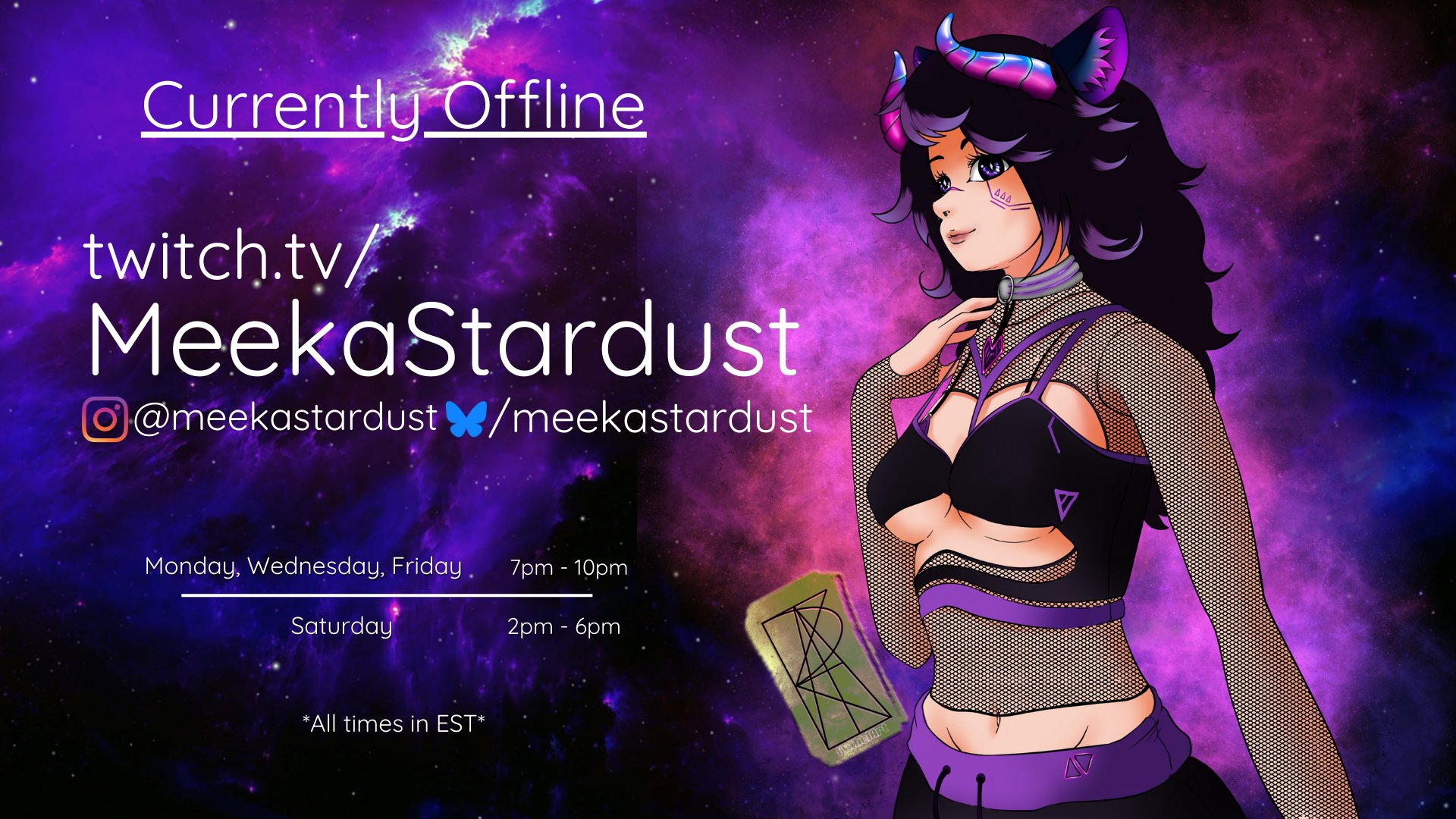 MeekaStardust Offline Background