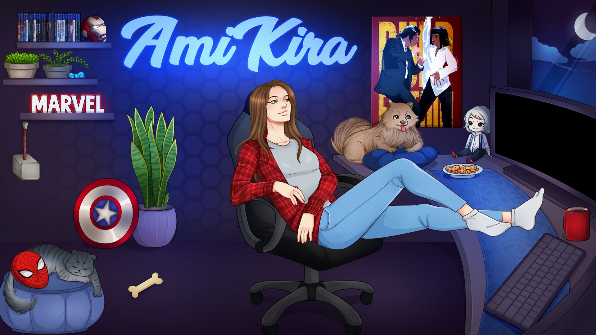 AmiKira_ Offline Background