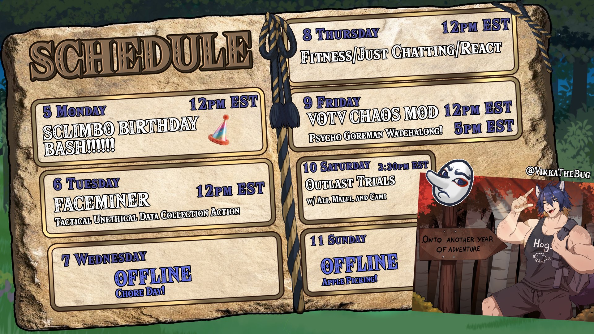 VTuberMale Offline Background