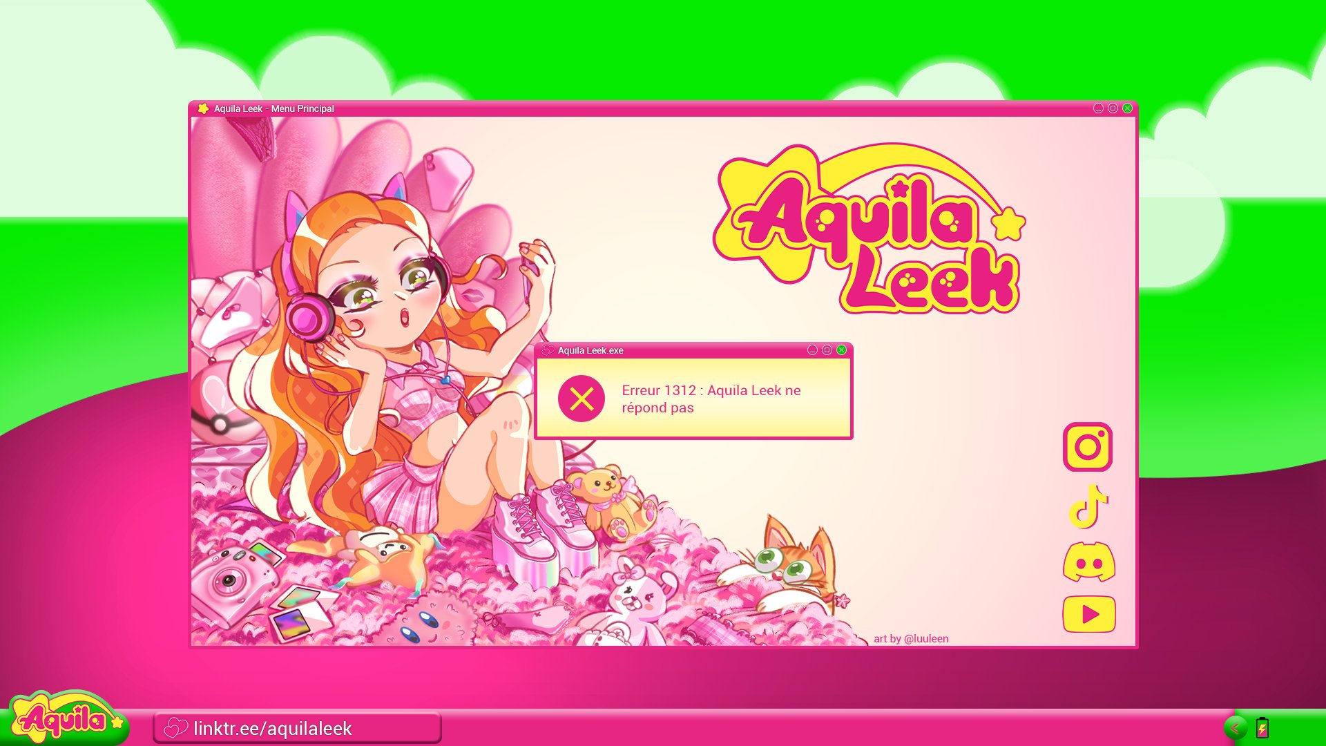 AquilaLeek Offline Background