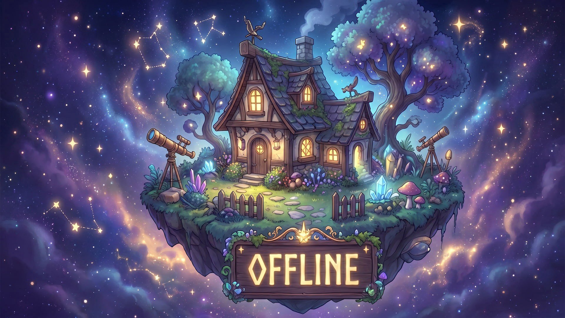 TheLittleWyldeWitch Offline Background