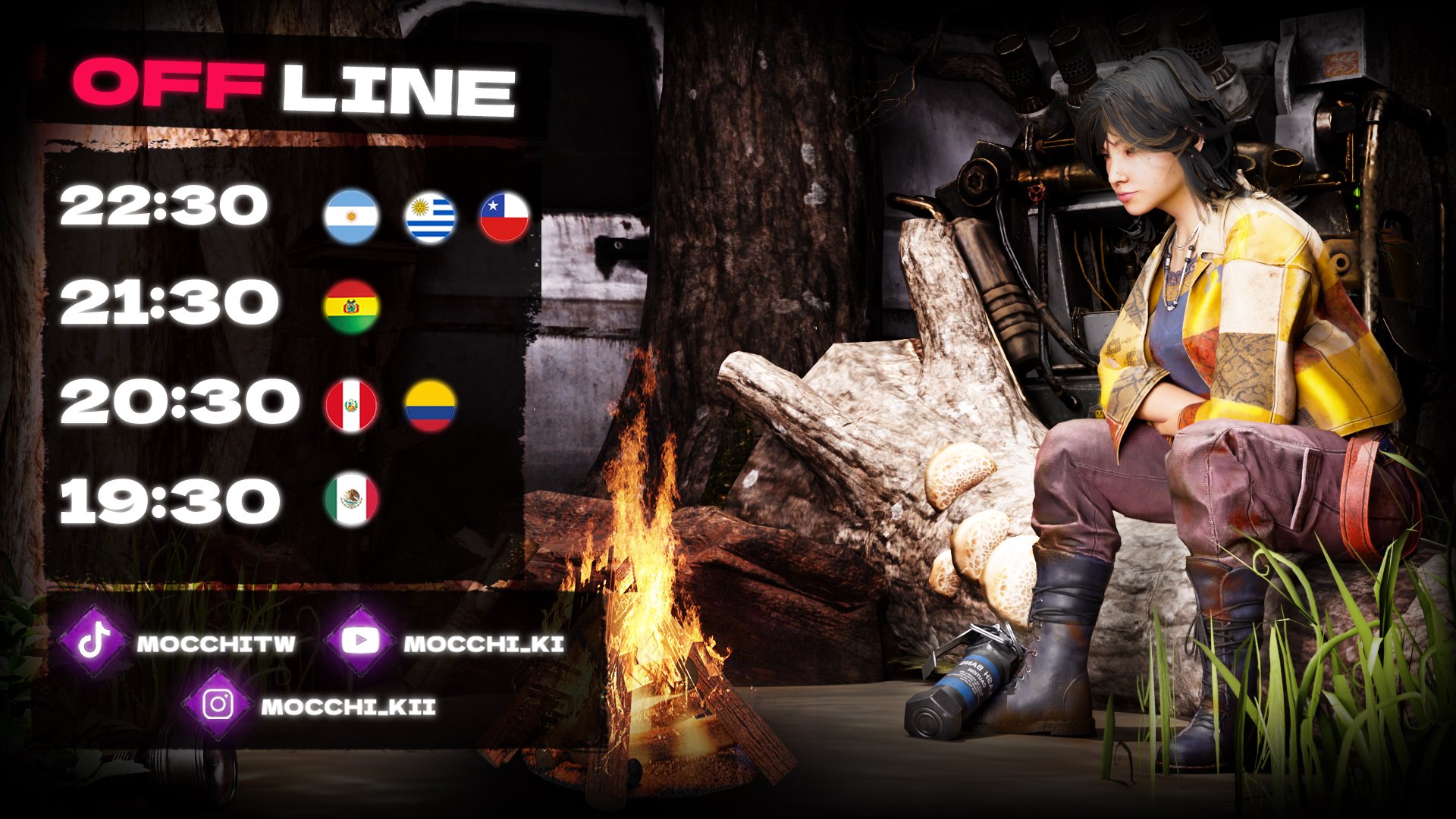 mocchi_ki Offline Background
