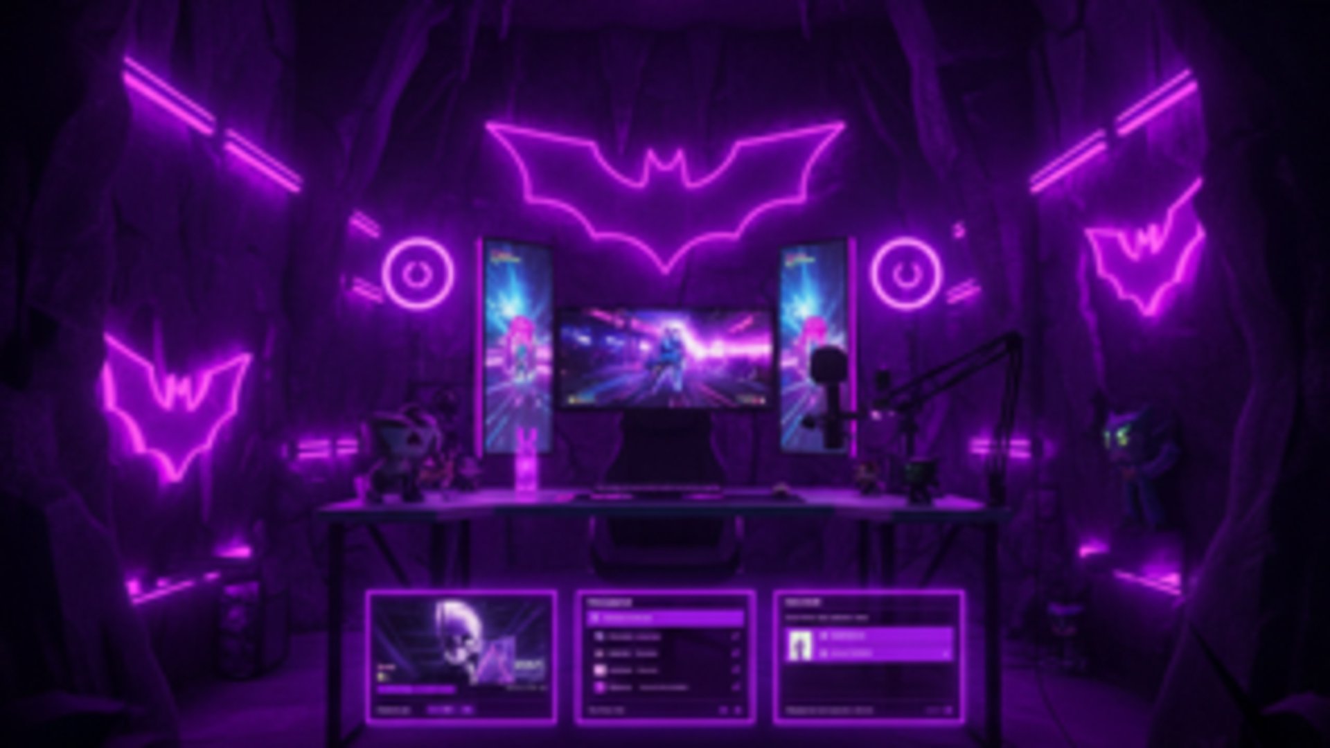 purple__batman Offline Background