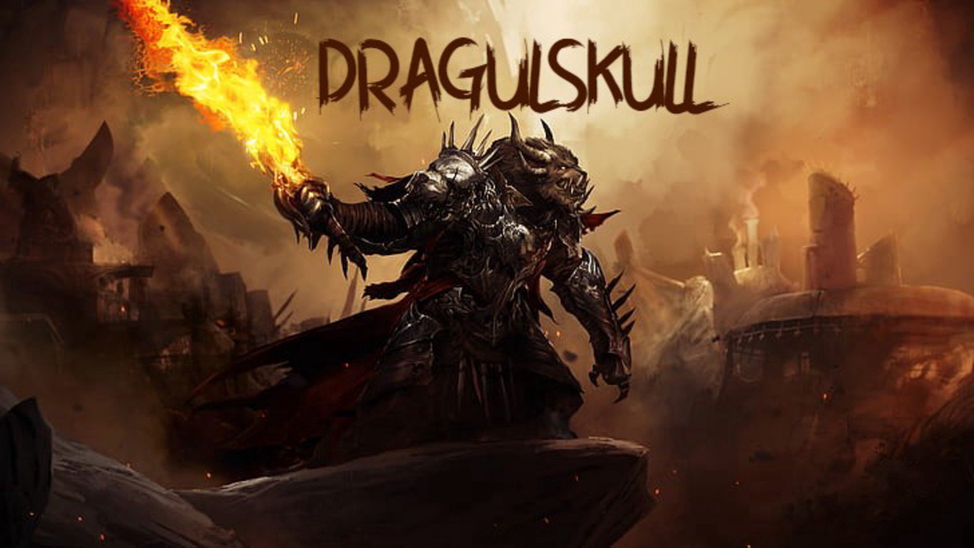 Dragulskull Offline Background