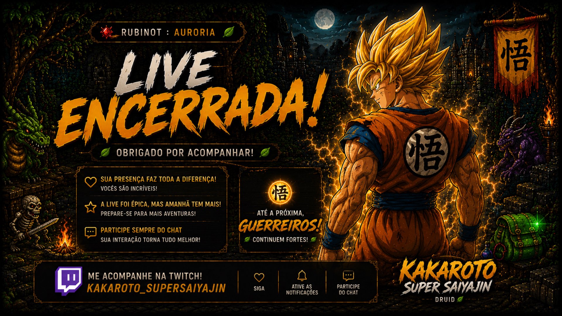 kakaroto_supersaiyajin Offline Background