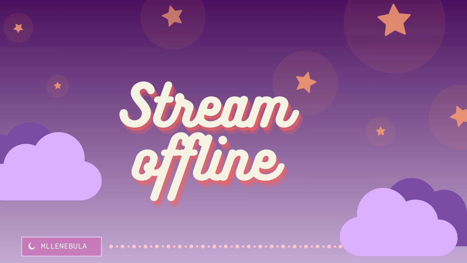 MlleNebula Offline Background