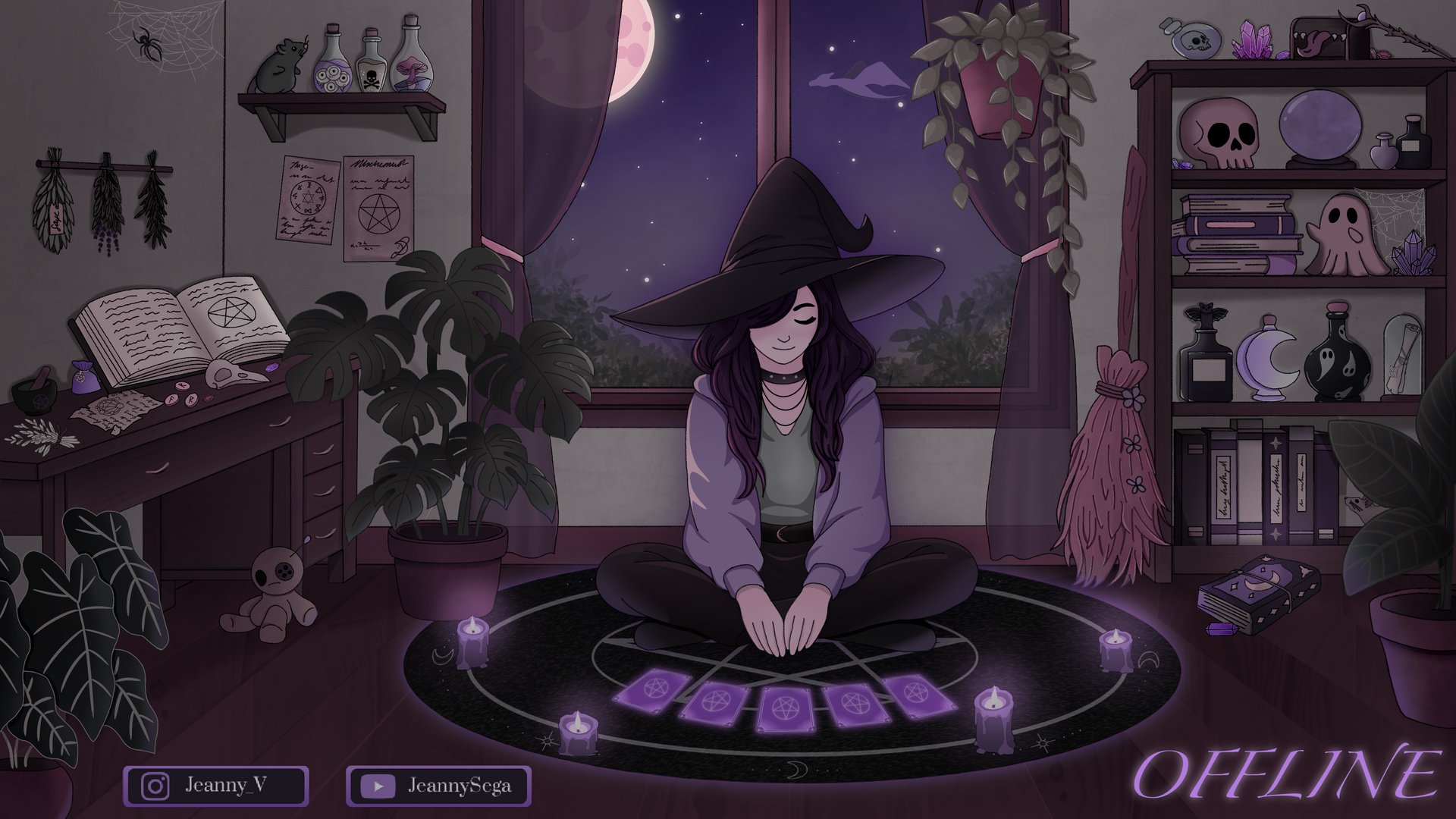 JeannySega Offline Background