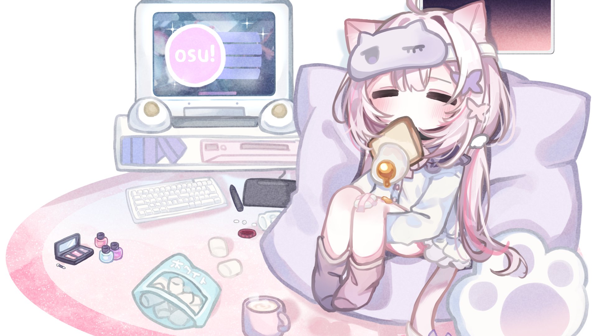 猫宮えと Offline Background