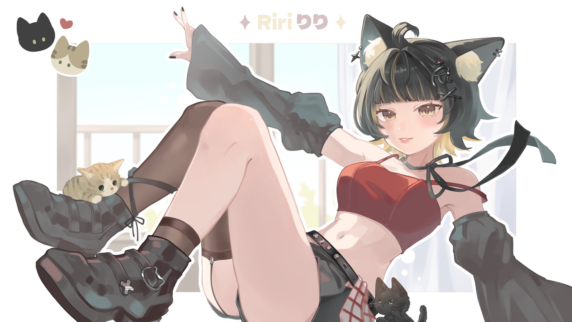 梨子リリ Offline Background