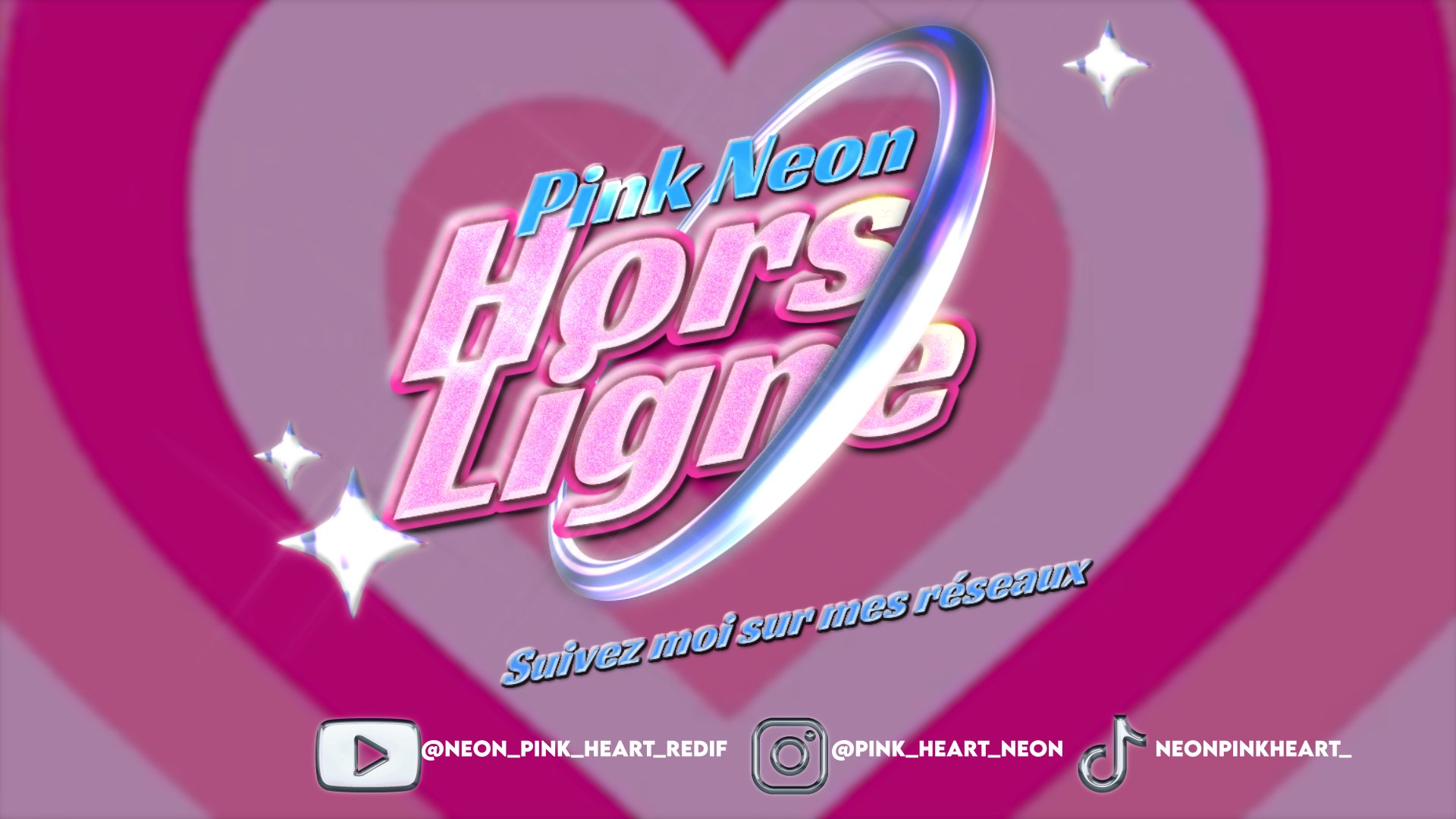 neon_pink_heart Offline Background