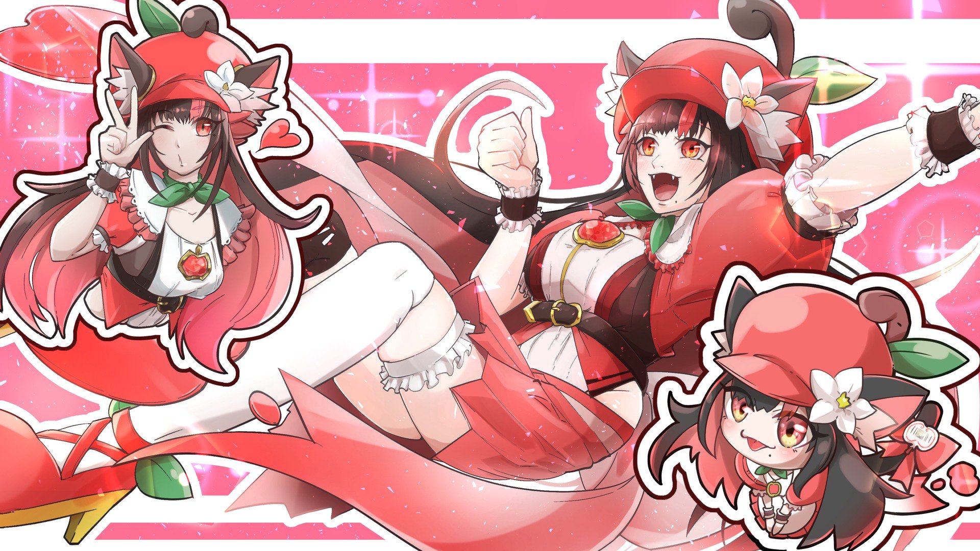 みつきりんご Offline Background