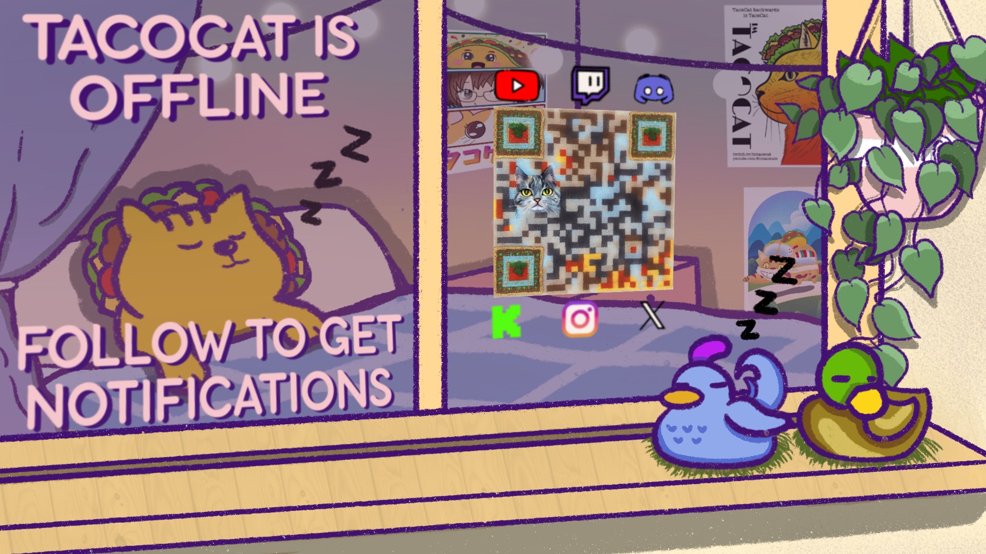 imTacoCat Offline Background