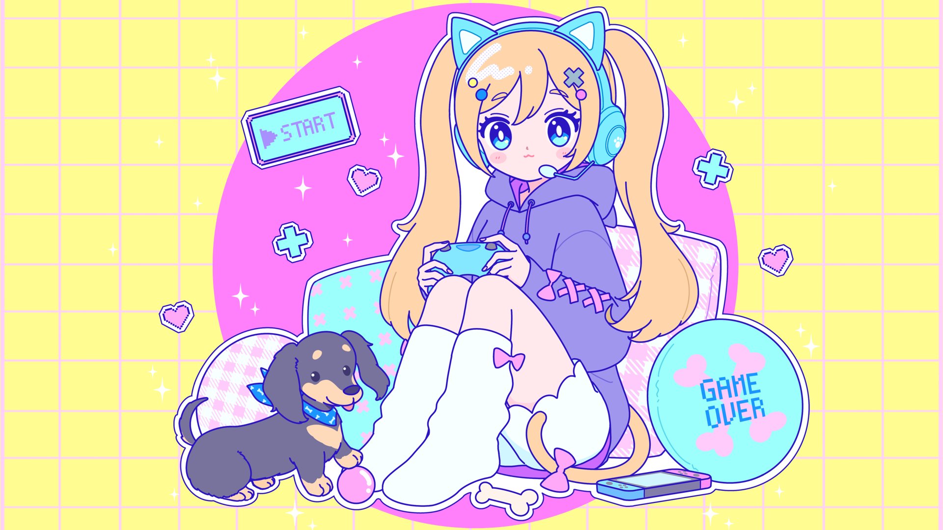 しのしのだい Offline Background