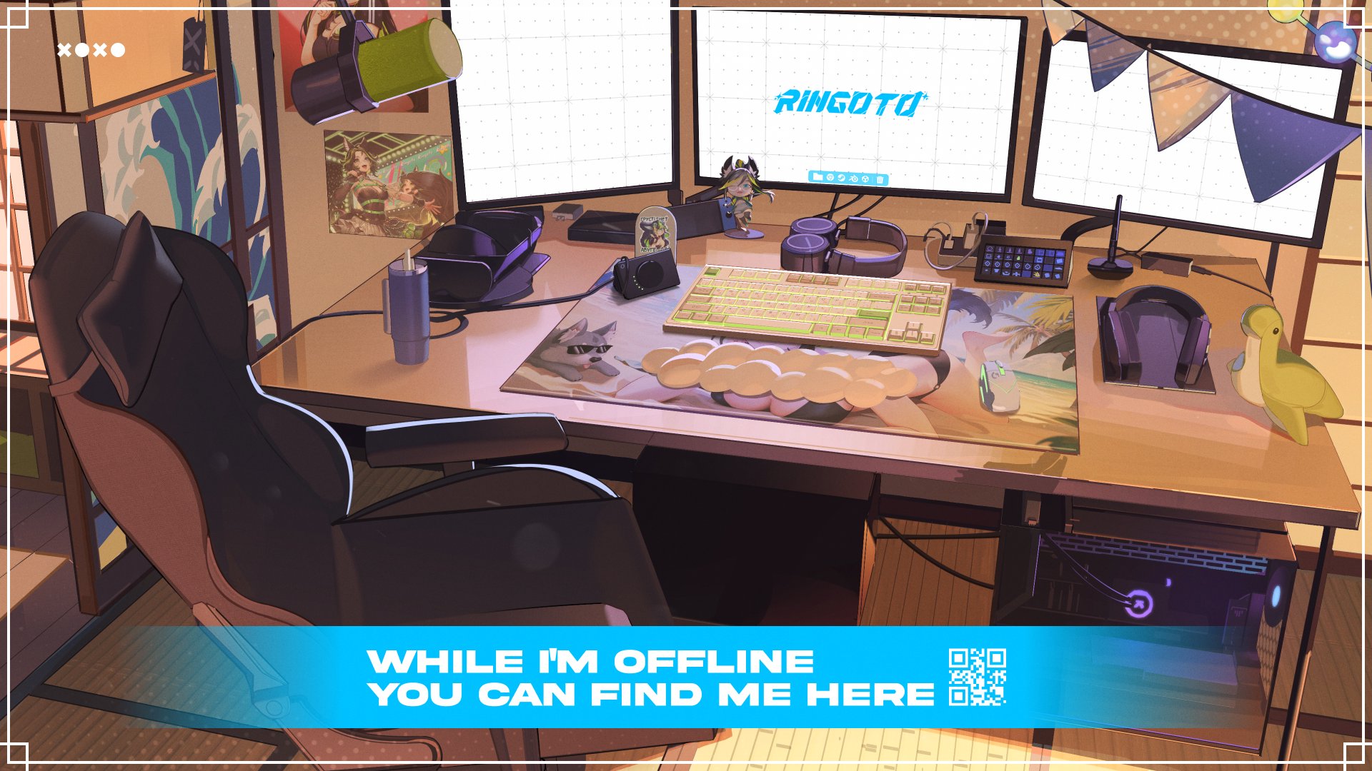 RingotoKun Offline Background
