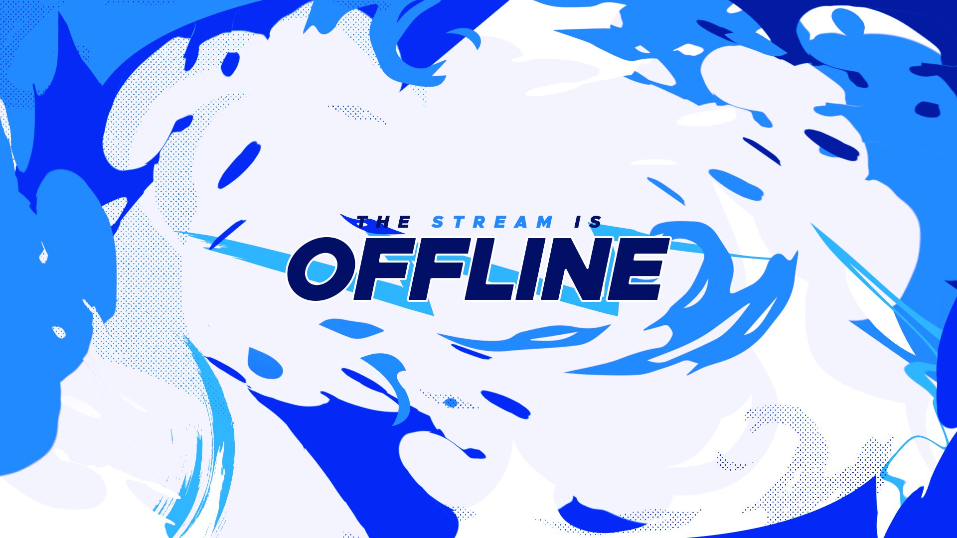second_blue Offline Background