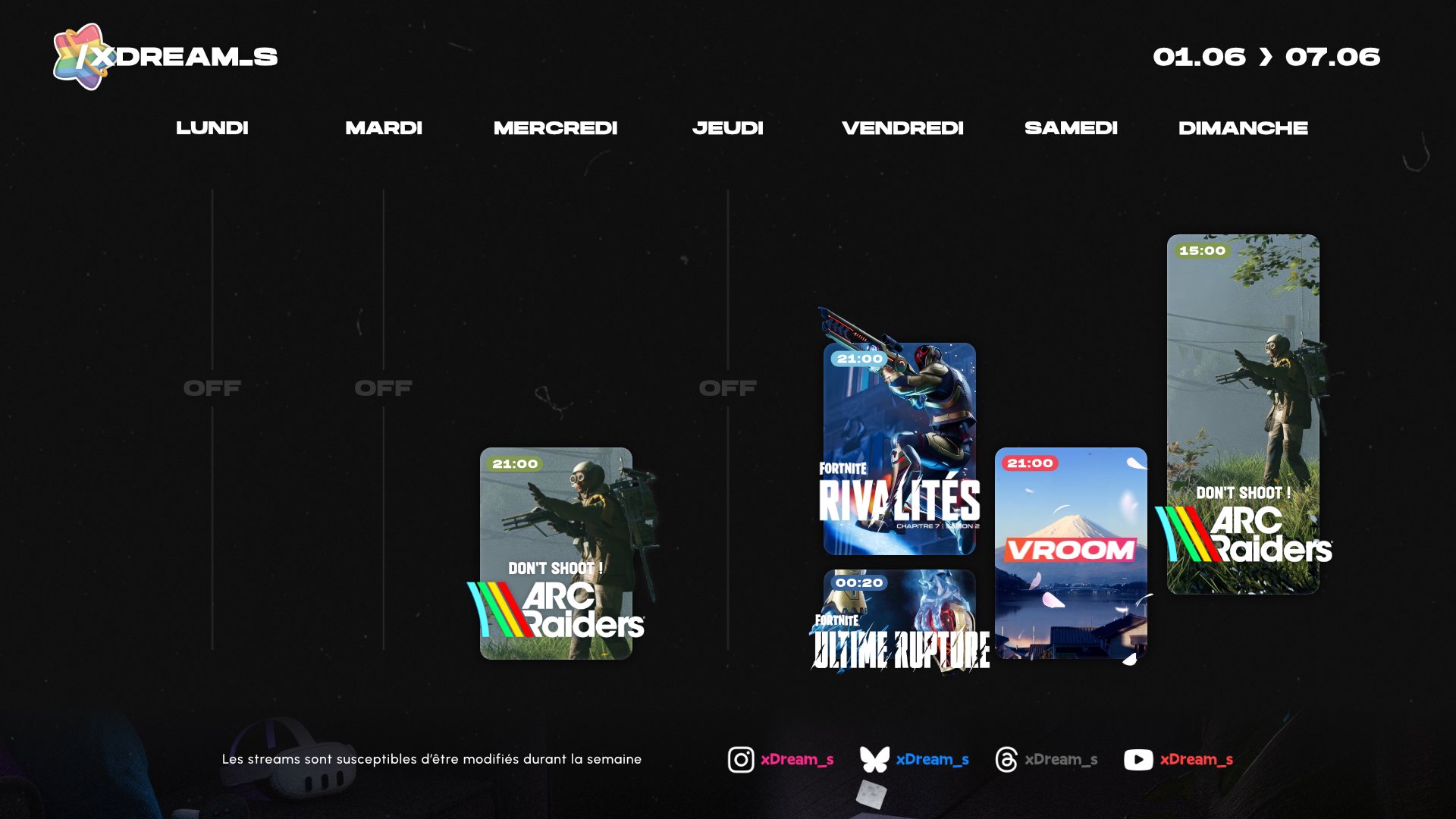 xDream_s Offline Background