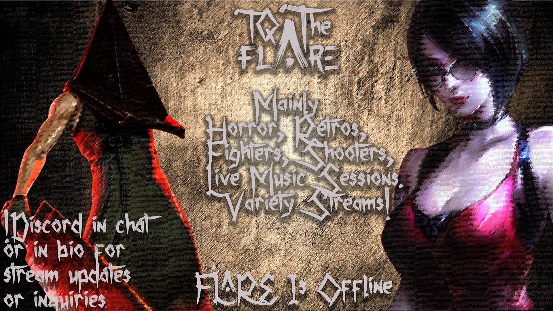 TQueueTheFLaRETTV Offline Background