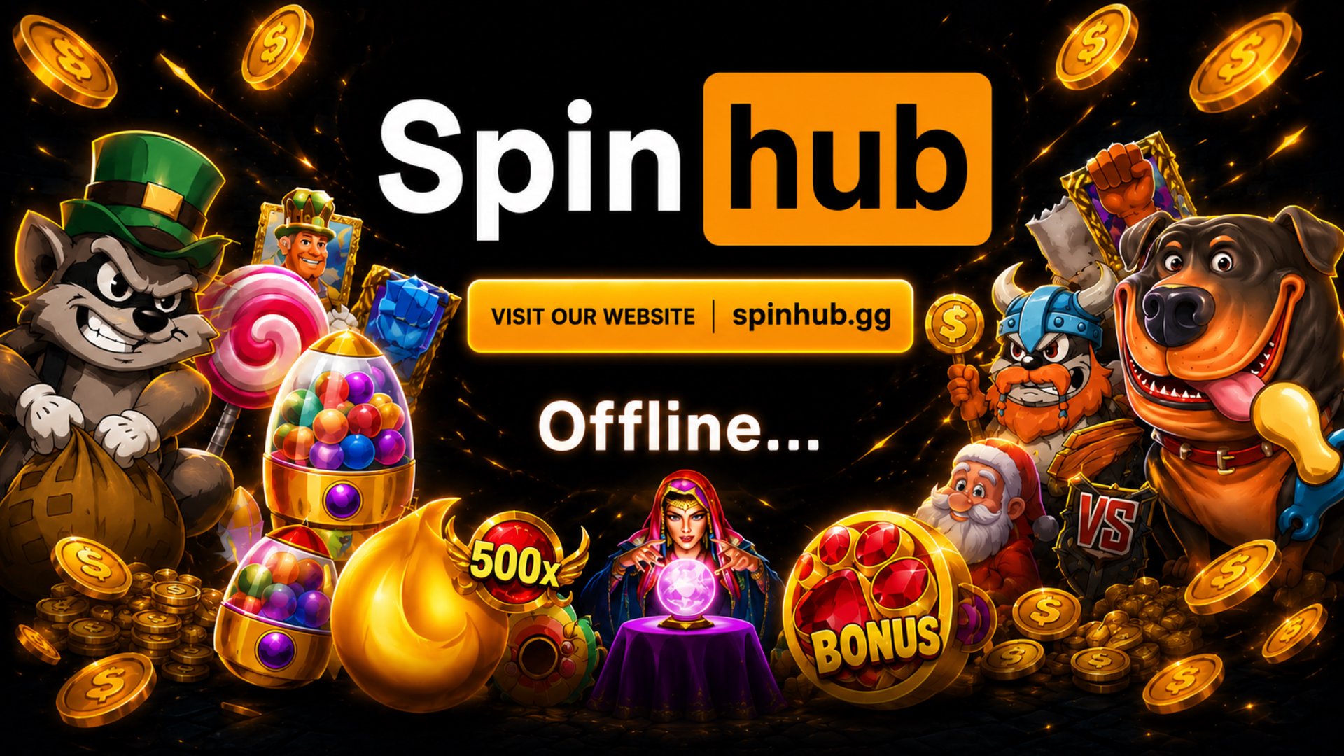 Spinhub Offline Background