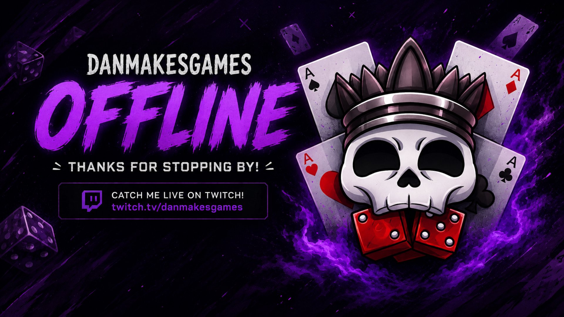 DanMakesGames Offline Background