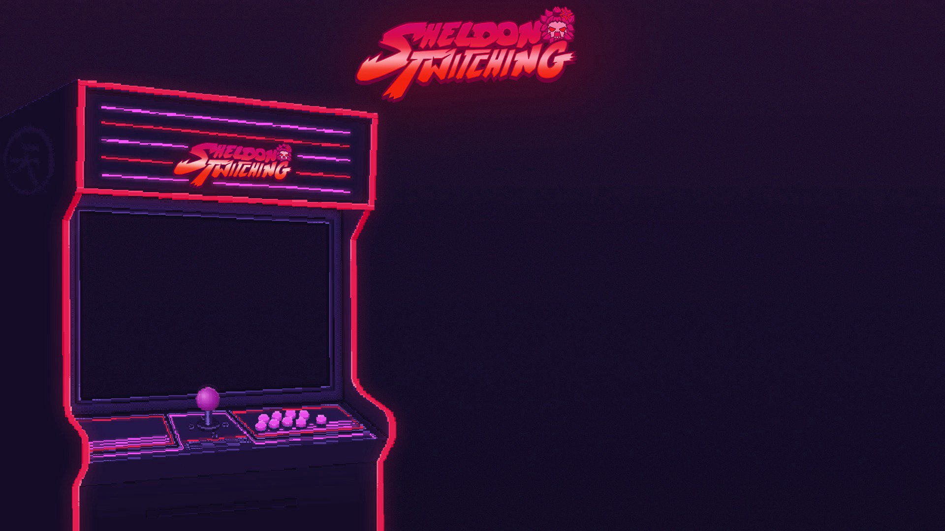 SheldonTwitching Offline Background