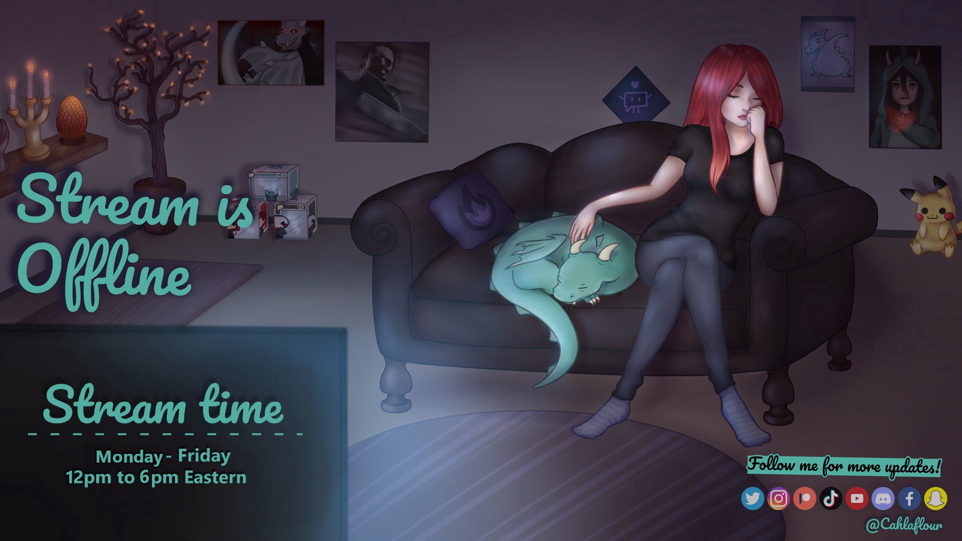 Cahlaflour Offline Background
