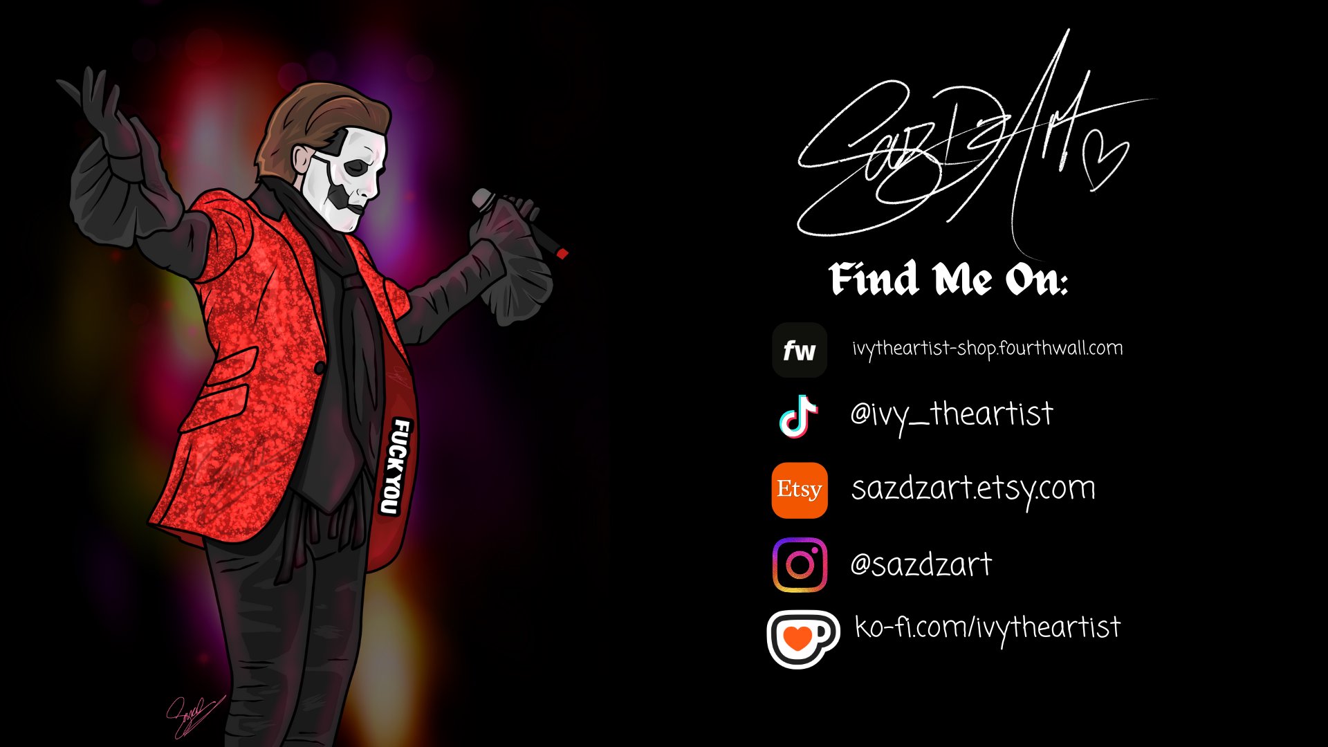 IvyTheArtist Offline Background