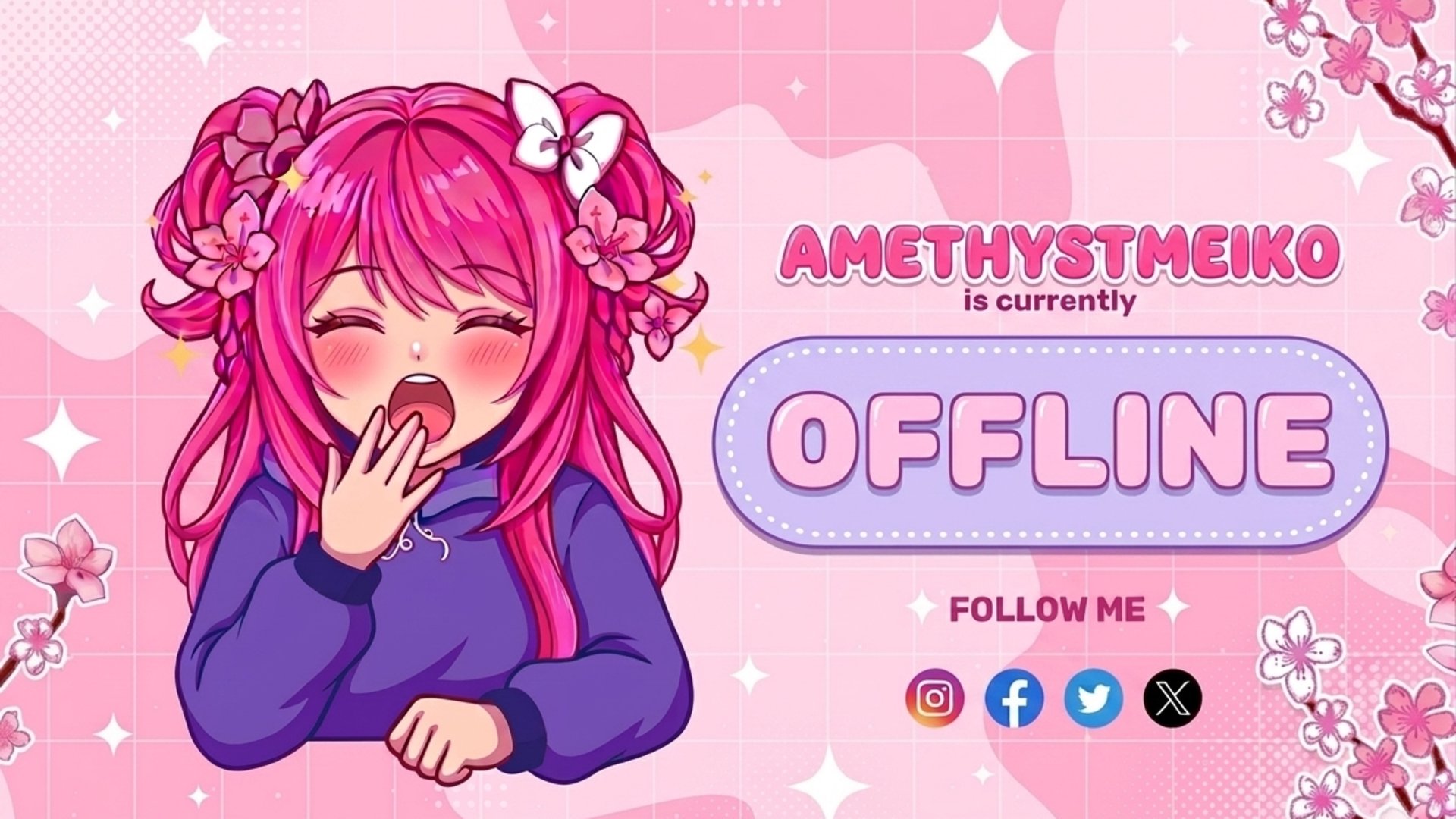AmethystMeiko Offline Background
